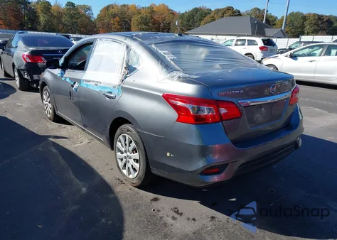 2016 Nissan Sentra Sv из США, поврежденный, VIN 3N1AB7AP5GL677404